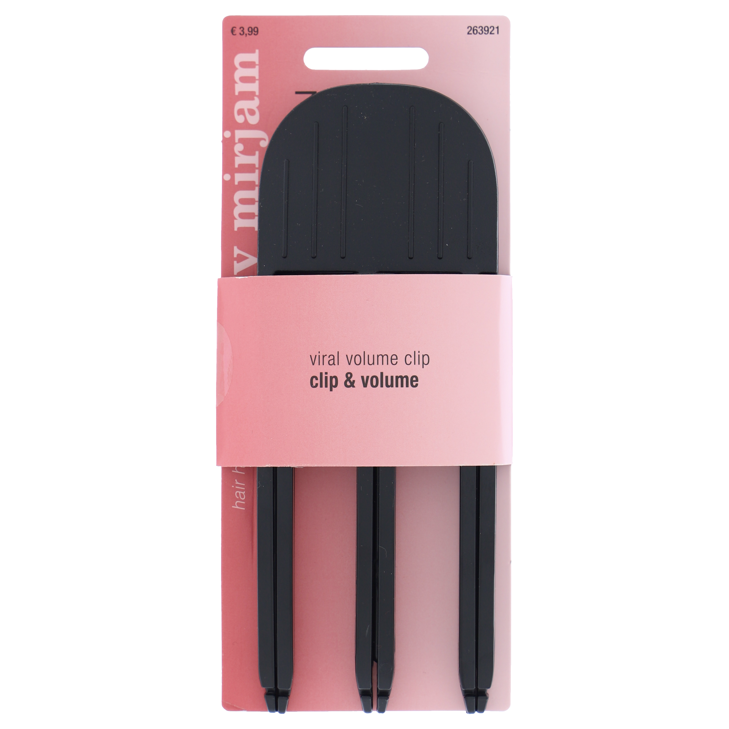Volume clip zwart
